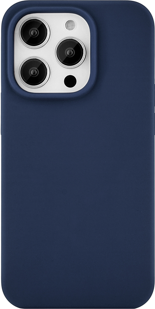 

uBear Чехол Touch Mag Case для iPhone 14 Pro, soft-touch, тёмно‑синий