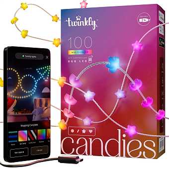 Гирлянда Twinkly Candies Star-Shaped 100 LED, 6 м