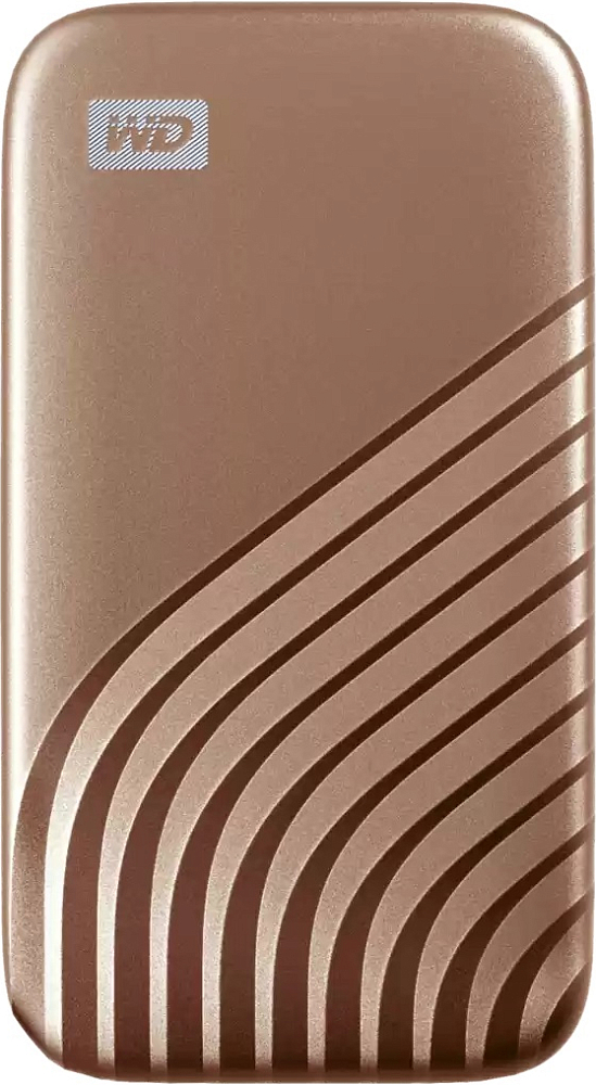 

Western Digital Внешний жесткий диск SSD WD My Passport 500GB, золотой