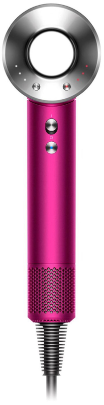 Фен Dyson Supersonic HD07, никель/фуксия