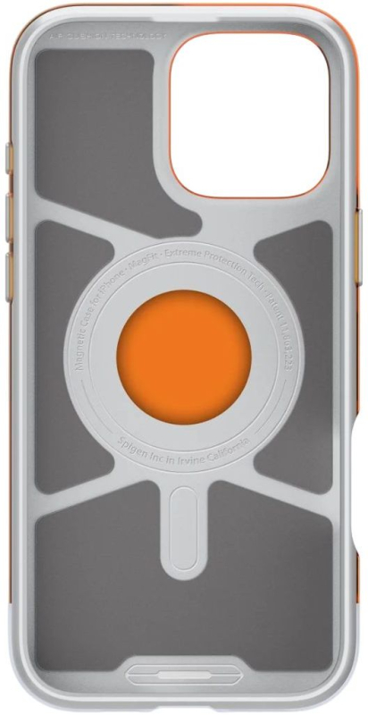 Чехол Spigen Classic C1 MagSafe для iPhone 16 Pro Max, тыквенный Фото-3