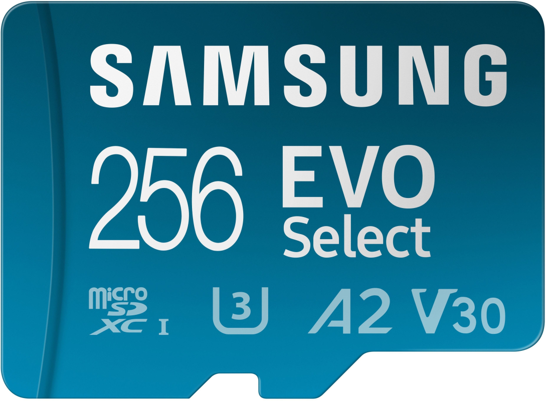 Карта памяти Samsung microSDXC, UHS-I, 256 ГБ