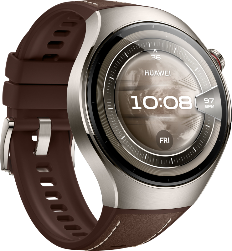 Смарт-часы HUAWEI Watch 5, 46 мм, Коричневый Фото-3