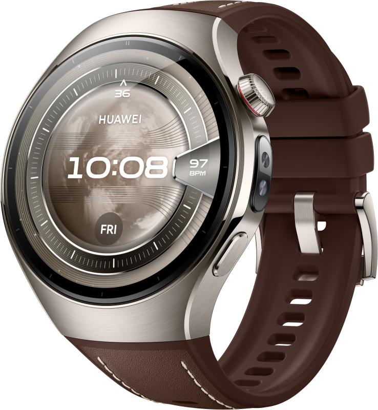 Смарт-часы HUAWEI Watch 5, 46 мм, Коричневый