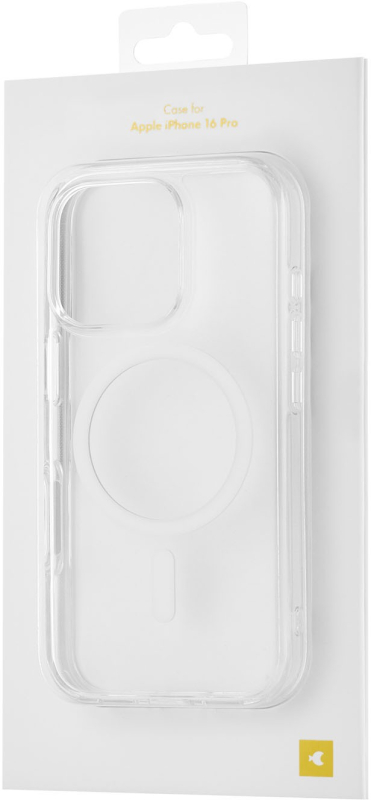 Чехол moonfish MagSafe для iPhone 16 Pro, поликарбонат, прозрачный Фото-5
