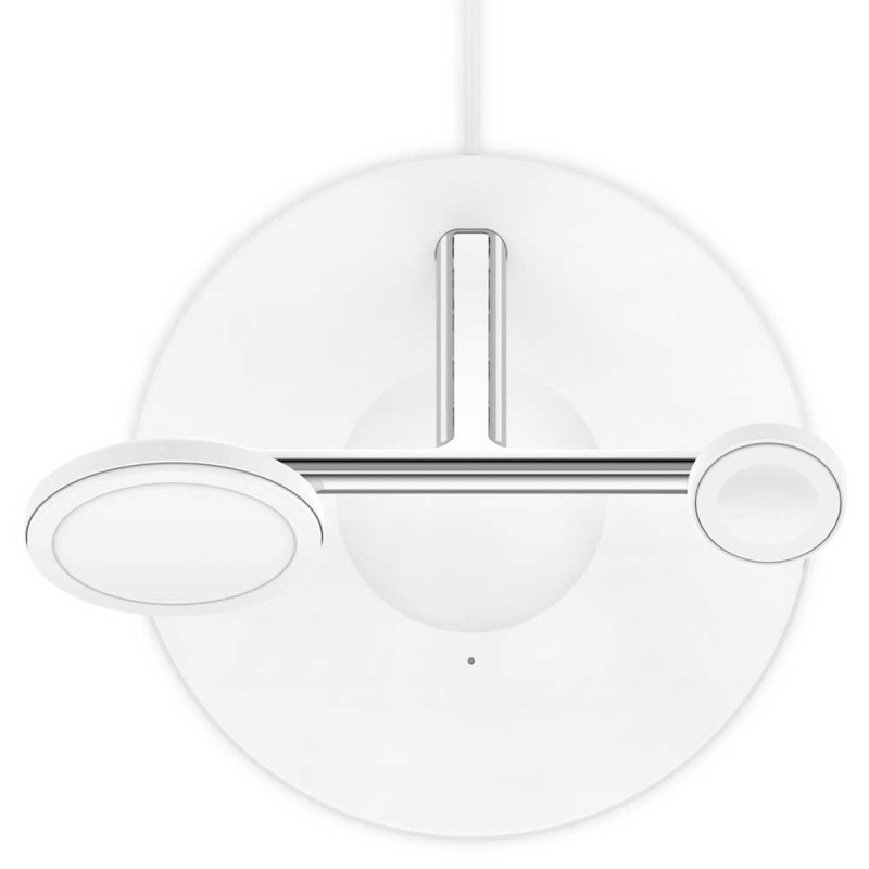 Беспроводное зарядное устройство Belkin Boost 3в1 MagSafe, 15 Вт, белый Фото-5