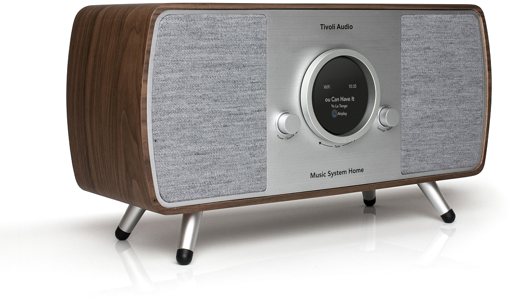 

Tivoli Audio Сетевая аудиосистема Tivoli Music System Home (2-го поколения), орех, Ореховый