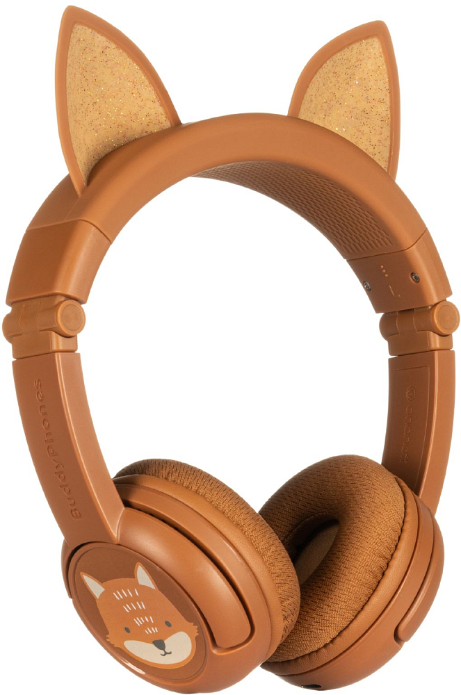

ONANOFF Наушники детские Buddyphones PlayEars-Fox, оранжевый