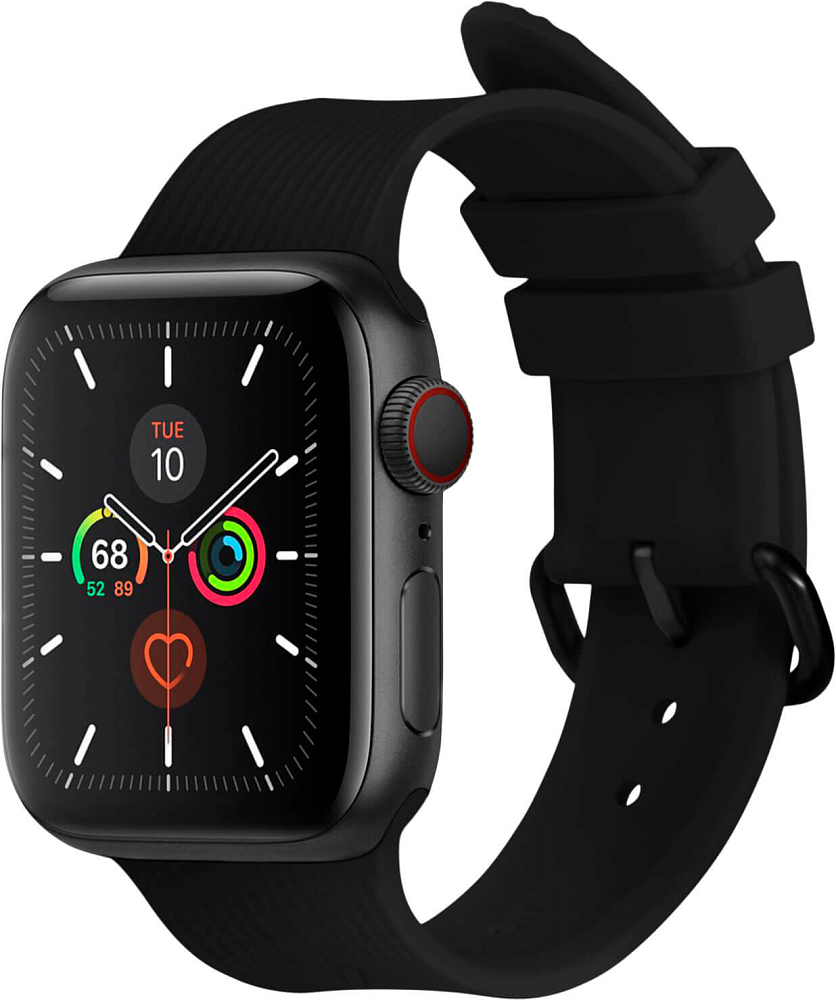 

Ремешок Native Union Classic Strap для Apple Watch 38/40/41мм, силикон, черный, Ремешок Classic Strap для Apple Watch 38/40/41мм, силикон, черный