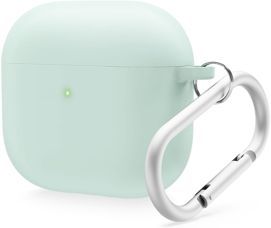 Чехол Elago Liquid Hybrid Сase для AirPods 4, силикон, мятный