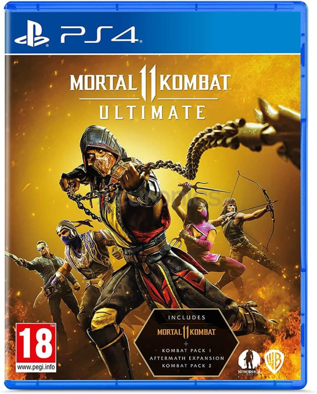 Игра для PS4 Mortal Kombat 11 Ultimate, русские субтитры