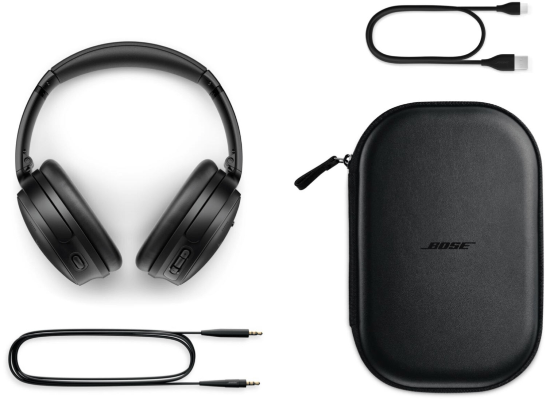 Беспроводные наушники Bose QuietComfort 45, черный Фото-9