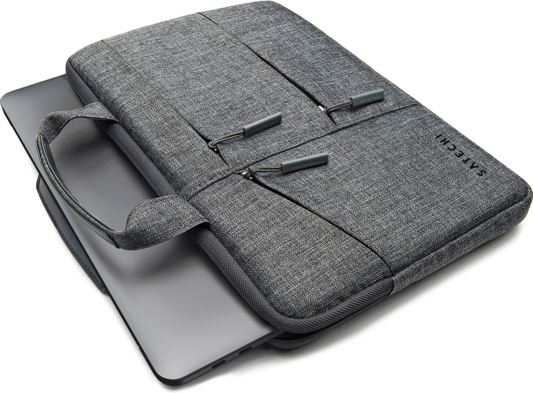 Сумка Satechi Water-Resistant для ноутбуков до 13", нейлон, серый Фото-10
