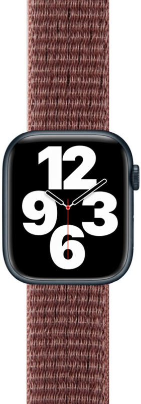 Ремешок moonfish для Apple Watch 38/40/41/42 мм, нейлон, дымчато-лиловый