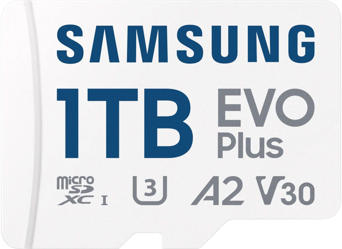 Карта памяти Samsung MicroSDXC EVO, 1 ТБ
