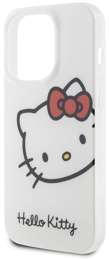 

Hello Kitty Чехол Head для iPhone 15 Pro Max, белый