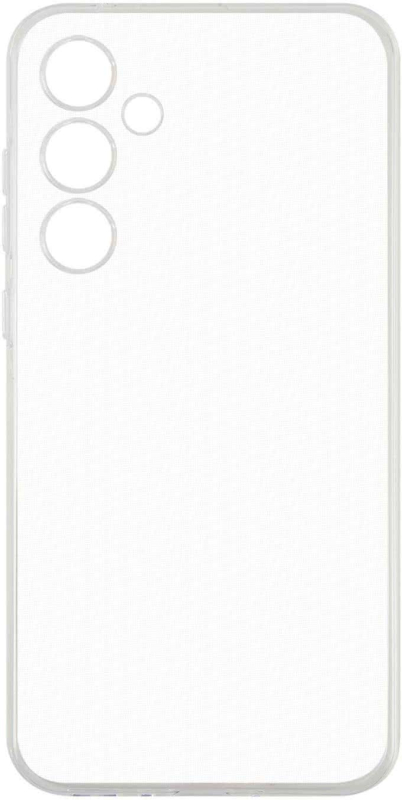 Чехол moonfish для Galaxy A55, силикон, прозрачный
