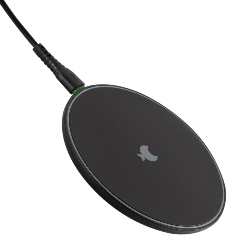Беспроводное зарядное устройство moonfish, 15 Вт, soft-touch, черный Фото-3