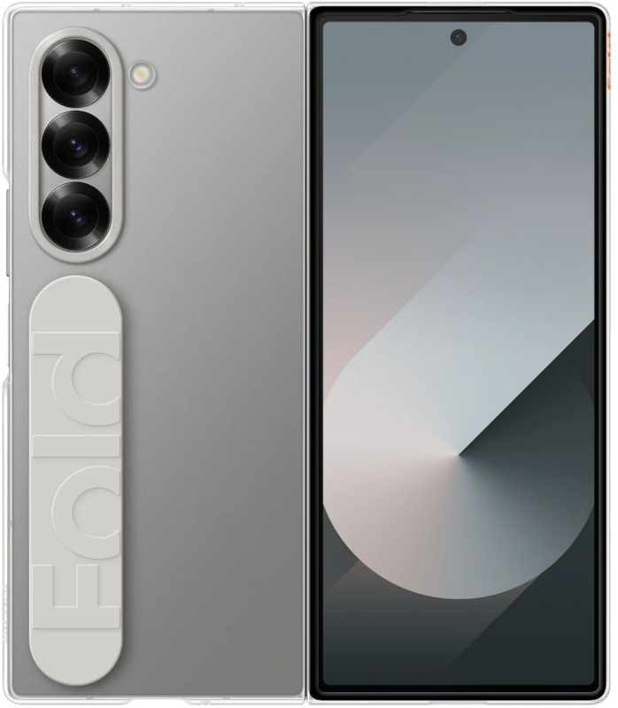 Чехол Samsung Clear Case Fold6 прозрачный