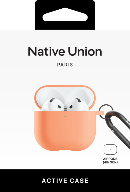 Чехол Native Union Active Case для AirPods 4, абрикосовый Фото-2