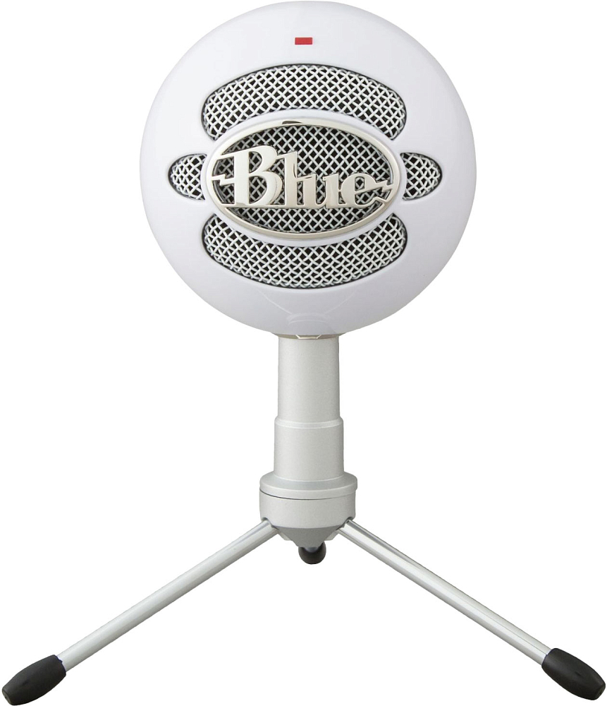 

Звук Logitech, Белый, USB-Микрофон Blue Snowball Ice, белый