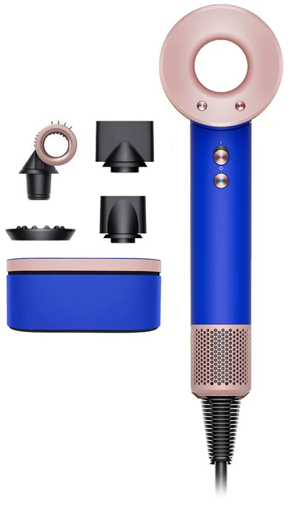 

Фен Dyson Supersonic HD15, голубой/розовый, Фен Supersonic HD15, голубой/розовый
