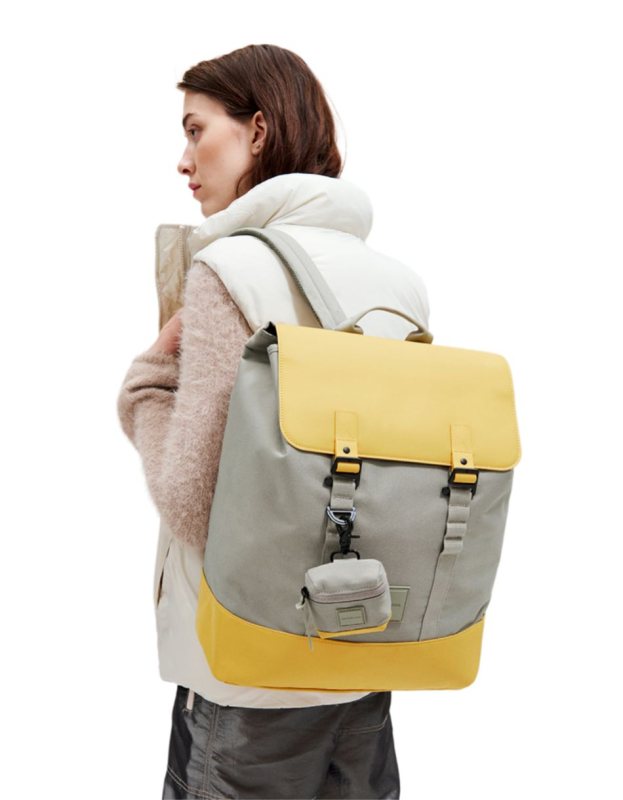 Рюкзак Gaston Luga Backpack Heritage 16", зеленый/желтый Фото-5