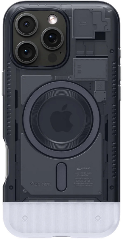 Чехол Spigen Classic C1 MagSafe для iPhone 16 Pro, графит Фото-2