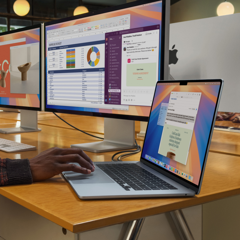 Apple MacBook Air 15" (M4, 10C CPU/10C GPU, 2025), 16 ГБ, 256 ГБ SSD, «сияющая звезда» Фото-7