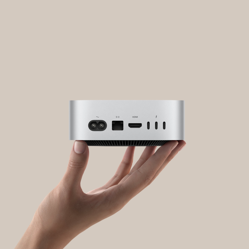 Apple Mac Mini (M4 10C CPU, 10C GPU, 2024) 24 ГБ, 1 ТБ SSD Фото-5