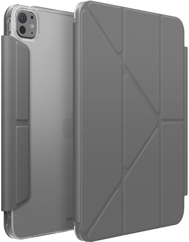 Чехол Uniq Camden Click для iPad Pro 11 (2024), серый Фото-3