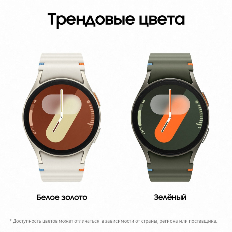 Смарт-часы Samsung Galaxy Watch7 LTE 40 мм, Белое золото Фото-7