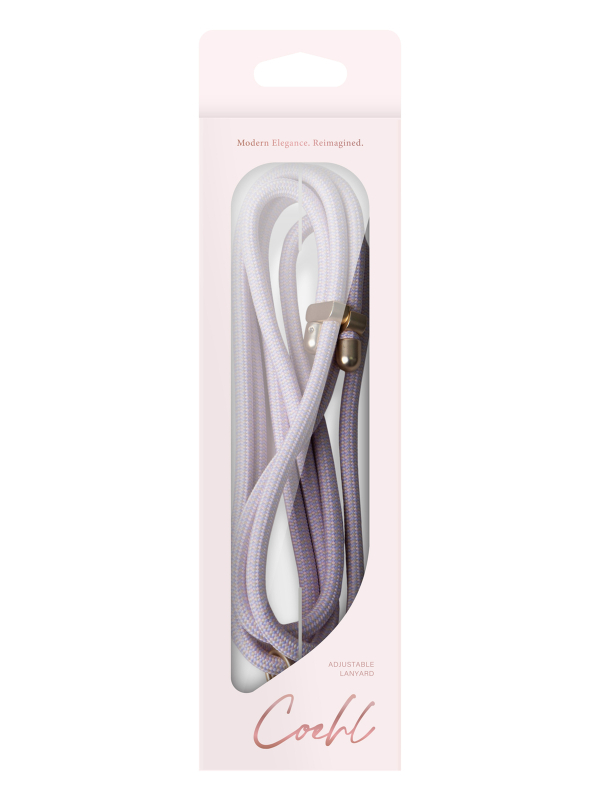 Шнурок на шею Uniq Coehl Laurel Lanyard, светло-розовый Фото-3