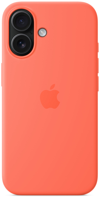 Чехол Apple для iPhone 16 Silicone MagSafe, коралловый Фото-5