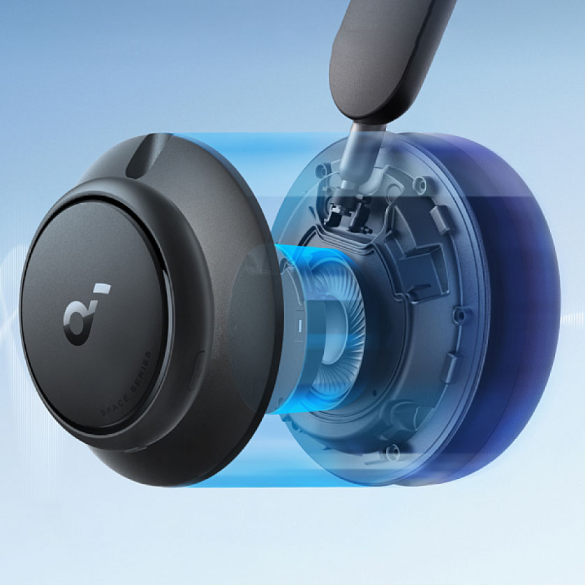 Купить Наушники накладные Anker Soundcore Q45 A3040, черный — цена ...