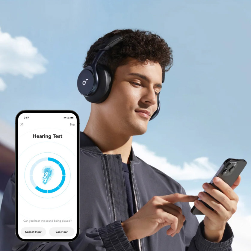 Купить Наушники накладные Anker Soundcore Space One, черный — цена ...