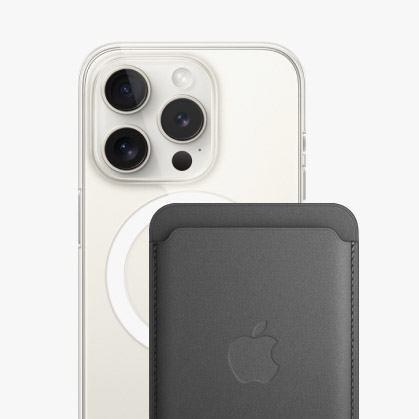 Купить Чехол Apple MagSafe для iPhone 15 Pro, поликарбонат, прозрачный ...
