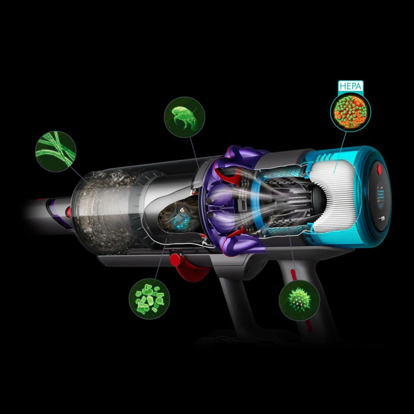 Купить Беспроводной пылесос Dyson (5-го поколения) Detect Absolute ...