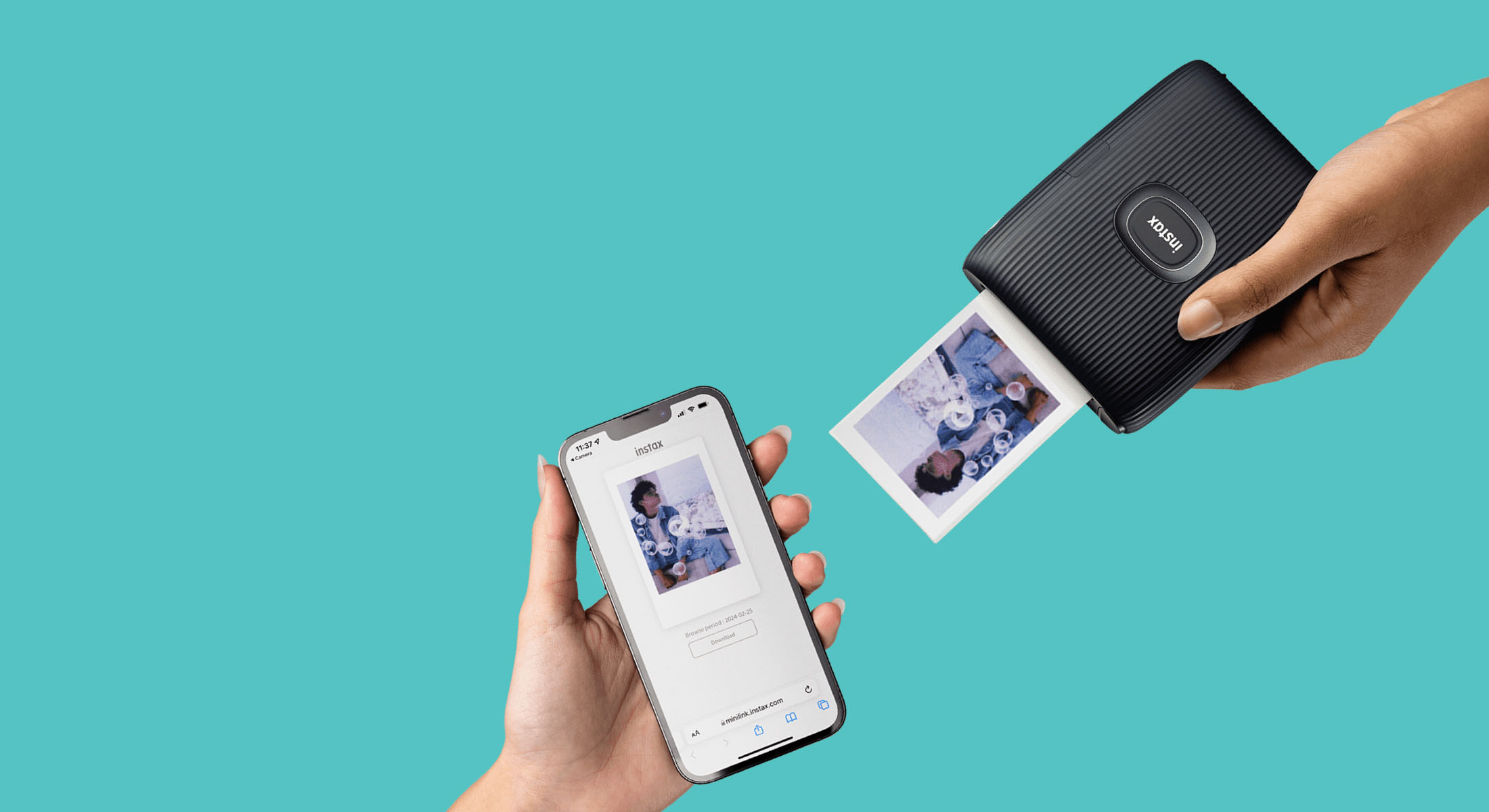 instax mini link camera