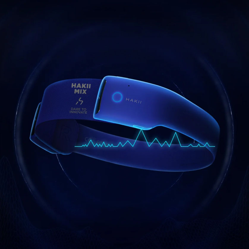 Купить Наушники беспроводные HAKII MIX Smart Headband, черный — цена ...