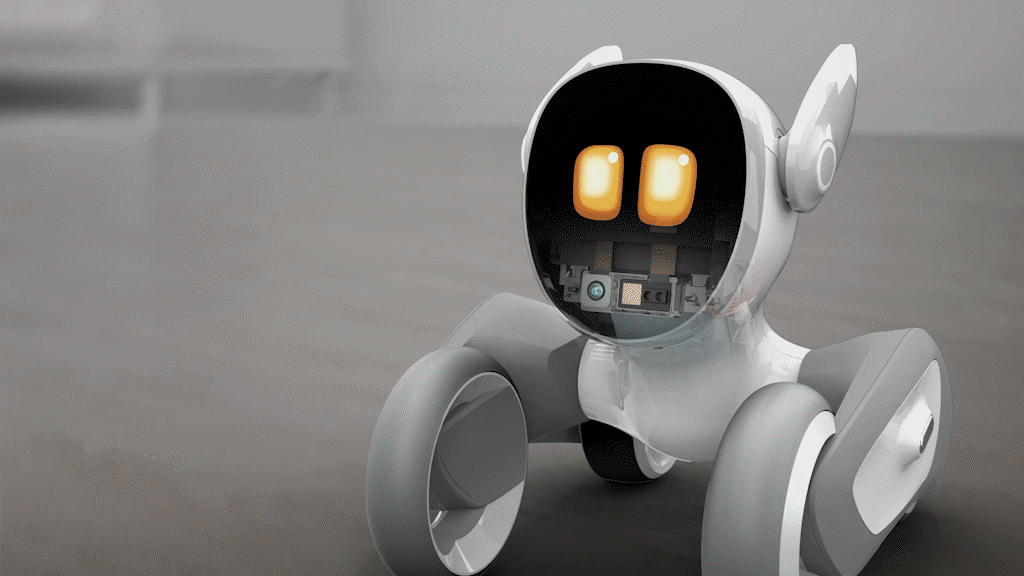 Купить Робот KEYi Tech Loona Petbot Go, белый — цена, описание в