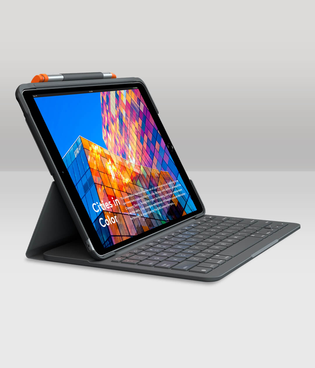 Teclado slim folio logitech sale